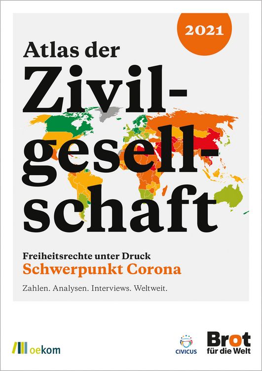 Produktbild: Atlas der Zivilgesellschaft: Freiheitsrechte unter Druck