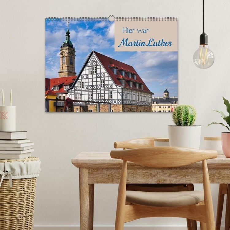 Produktbild: Hier war Martin Luther (Wandkalender 2027 DIN A3 quer), CALVENDO Monatskalender