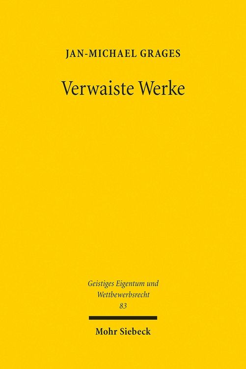 Produktbild: Verwaiste Werke