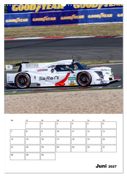 Produktbild: PROTOTYPE RACING am N&uuml;rburgring (Wandkalender 2027 DIN A2 hoch), CALVENDO Monatskalender