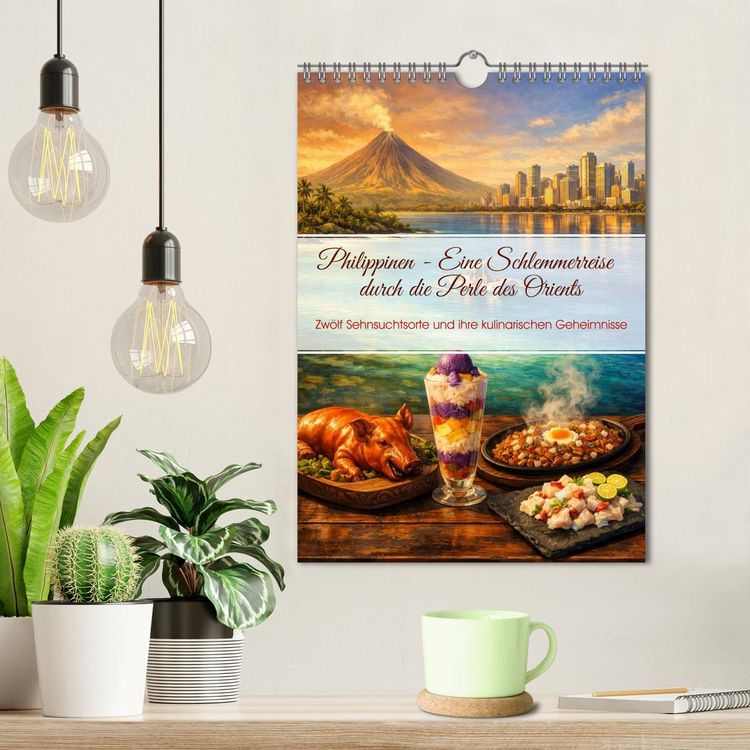 Produktbild: Philippinen - Eine Schlemmerreise durch die Perle des Orients (Wandkalender 2027 DIN A4 hoch), CALVENDO Monatskalender