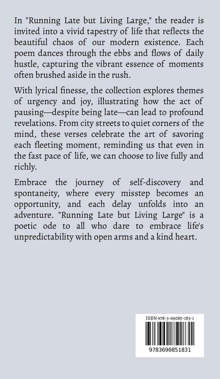 Produktbild: Running Late but Living Large