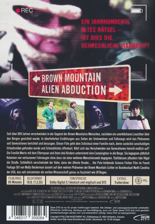 Produktbild: Brown Mountain - Alien Abduction