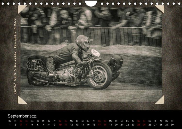 Produktbild: Klassik Motorsport Action (Wandkalender 2022 DIN A4 quer)