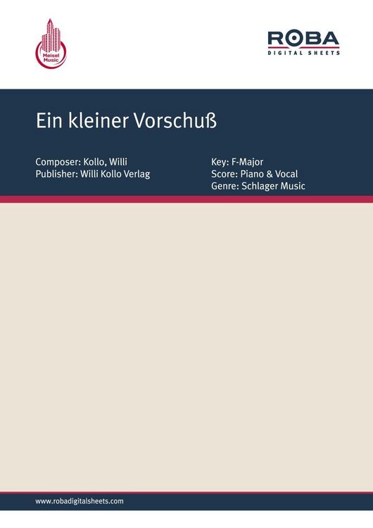 Produktbild: Ein kleiner Vorschuss