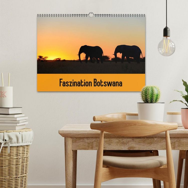 Produktbild: Faszination Botswana (Wandkalender 2026 DIN A3 quer), CALVENDO Monatskalender