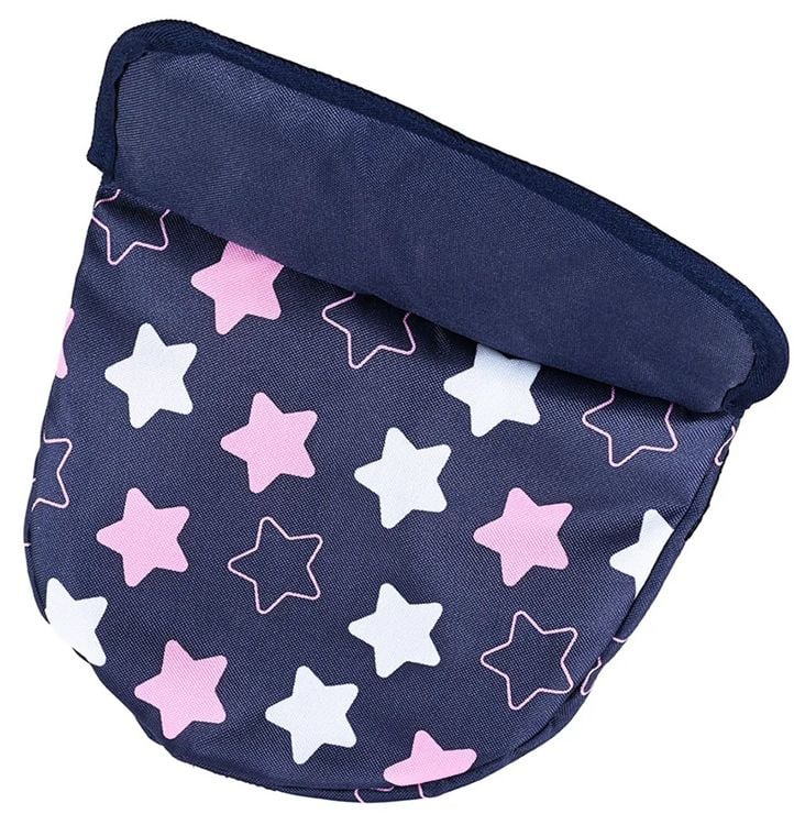 Produktbild: Knorrtoys 90943 - Kombi-Puppenwagen Boonk Star Blue Pink, mit Zubeh&ouml;r, umbaubar, Schieberh&ouml;he: 45-82cm