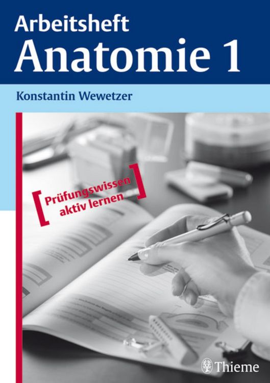 Produktbild: Arbeitsheft Anatomie 1