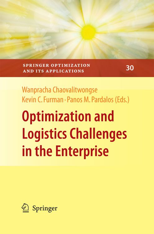 Produktbild: Optimization and Logistics Challenges in the Enterprise