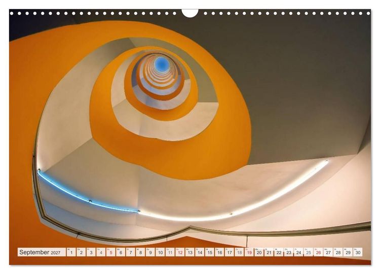 Produktbild: Treppenh&auml;user architektonische Kunstwerke (Wandkalender 2027 DIN A3 quer), CALVENDO Monatskalender