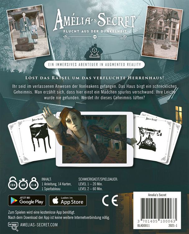 Produktbild: Amelia's Secret: Flucht aus der Dunkelheit