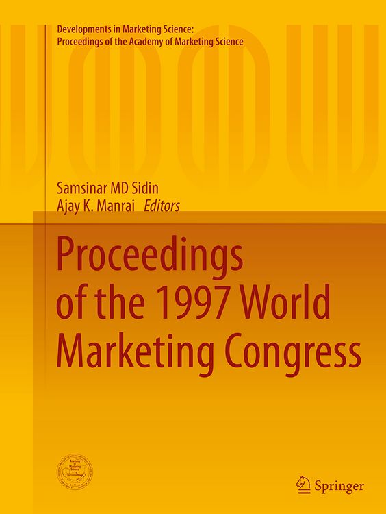 Produktbild: Proceedings of the 1997 World Marketing Congress