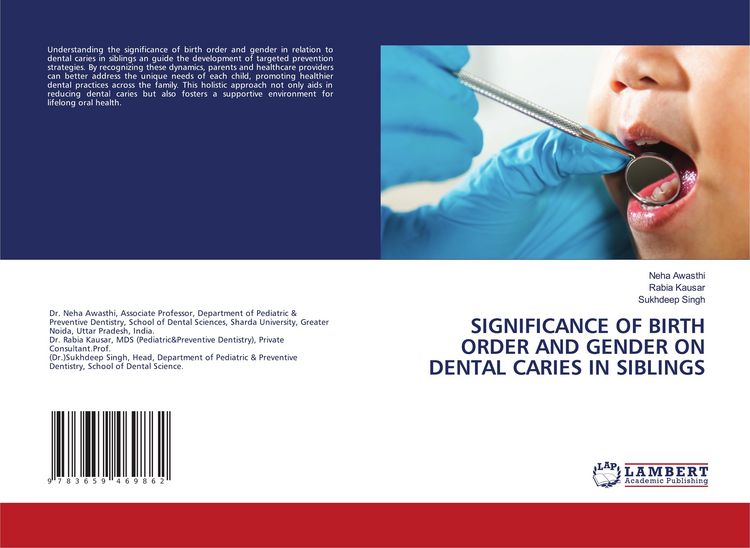 Produktbild: Significance Of Birth Order and Gender On Dental Caries in Siblings