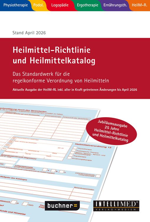 Produktbild: Heilmittel-Richtlinie und Heilmittelkatalog