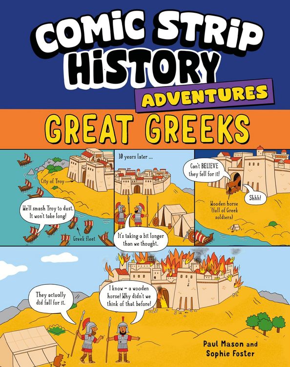 Produktbild: Comic Strip History Adventures: Great Greeks
