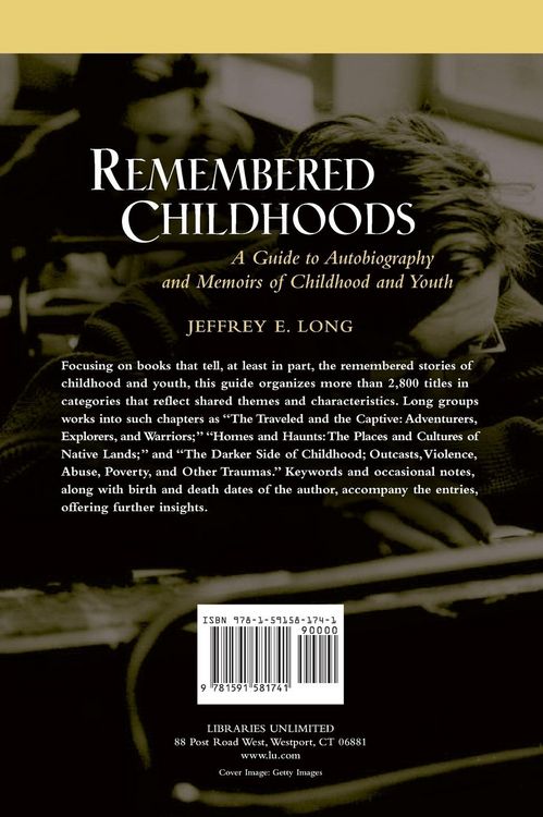 Produktbild: Remembered Childhoods