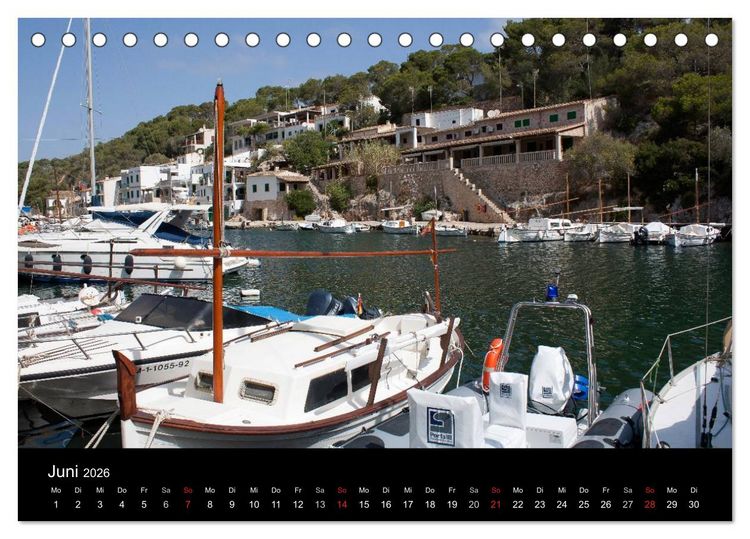 Produktbild: Mein Mallorca (Tischkalender 2026 DIN A5 quer), CALVENDO Monatskalender