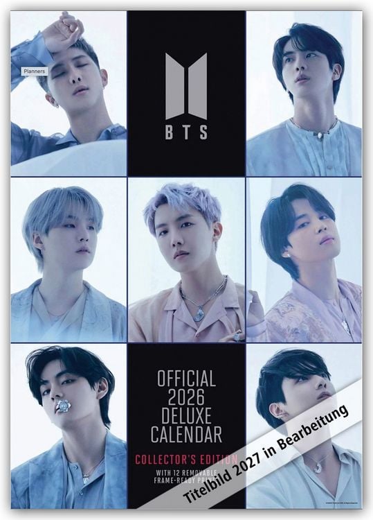 Produktbild: BTS &ndash; Bangtan Boys 2027 &ndash; A3-Deluxe-Posterkalender