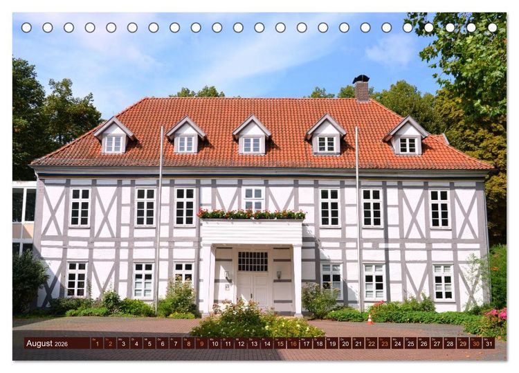 Produktbild: Nienburg - Weser (Tischkalender 2026 DIN A5 quer), CALVENDO Monatskalender