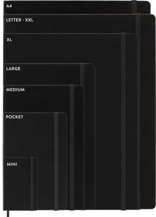 Produktbild: Moleskine The Mini - Notizbuch Charm Schwarz