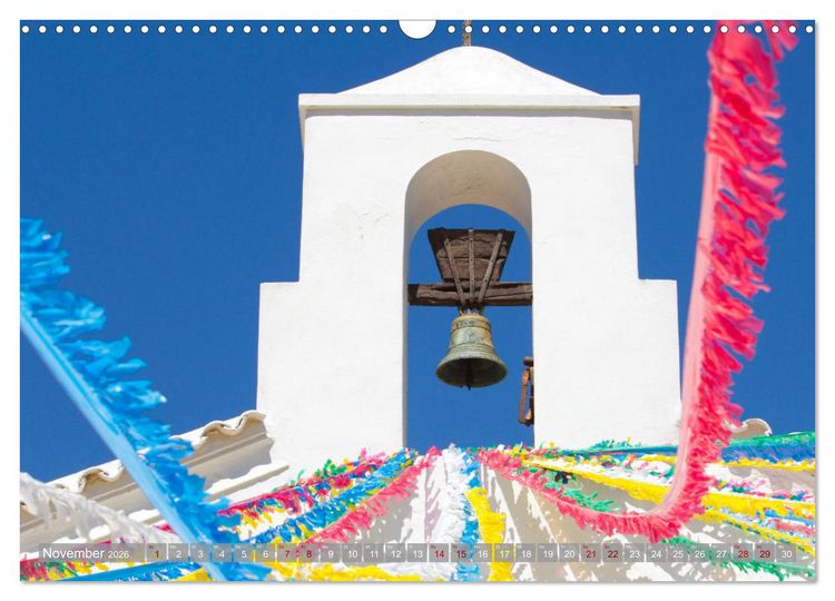 Produktbild: Balearen - Mallorca, Menorca, Ibiza und Formentera (Wandkalender 2026 DIN A3 quer), CALVENDO Monatskalender