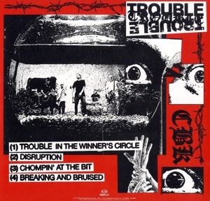 Produktbild: TROUBLE EP(Marble White Black/Trans Red MLP)