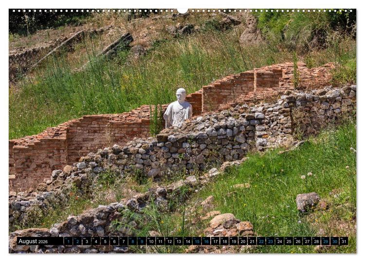 Produktbild: Die Etrusker &ndash; Hochkultur im antiken Italien (Wandkalender 2026 DIN A2 quer), CALVENDO Monatskalender