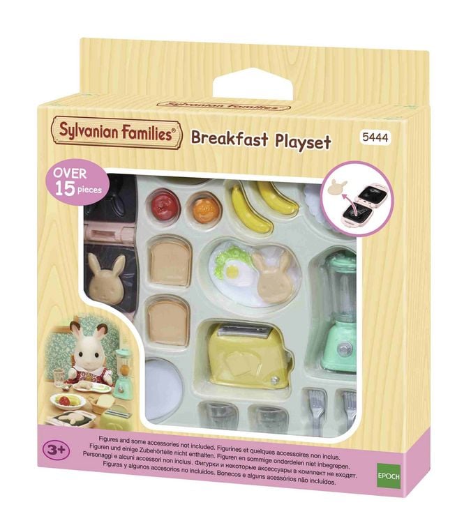 Produktbild: Sylvanian Families 5444 - Fr&uuml;hst&uuml;cks-Set mit Toaster