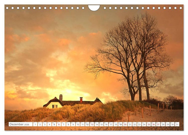 Produktbild: Faszination Fischland-Dar&szlig;-Zingst (Wandkalender 2026 DIN A4 quer), CALVENDO Monatskalender