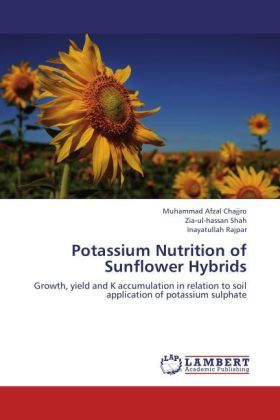 Produktbild: Chajjro, M: Potassium Nutrition of Sunflower Hybrids