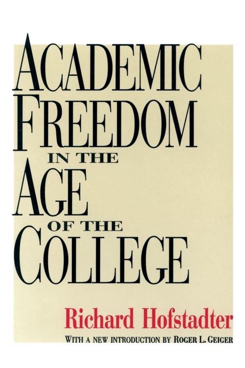 Produktbild: Academic Freedom in the Age of the College