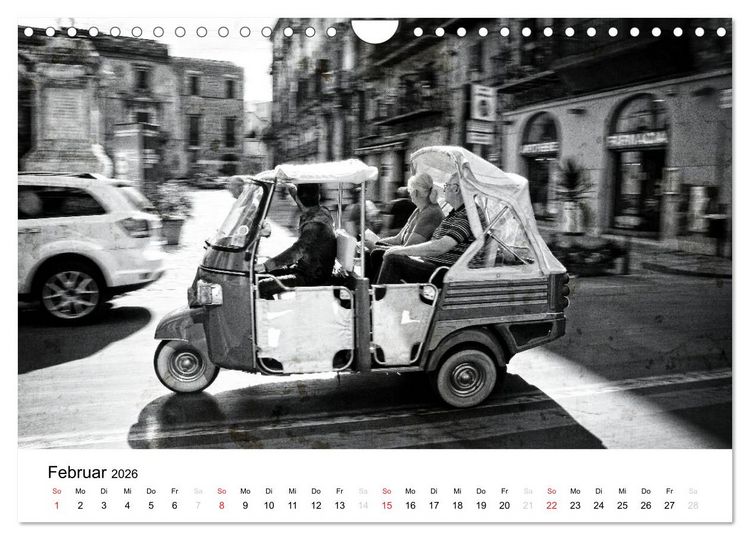 Produktbild: Silberstein portr&auml;tiert Palermo (Wandkalender 2026 DIN A4 quer), CALVENDO Monatskalender