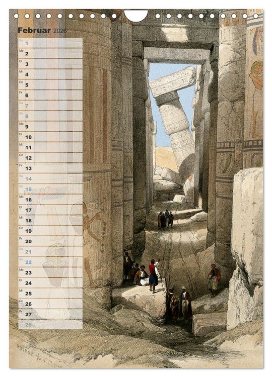 Produktbild: &Auml;gyptens Tempel (Wandkalender 2026 DIN A4 hoch), CALVENDO Monatskalender