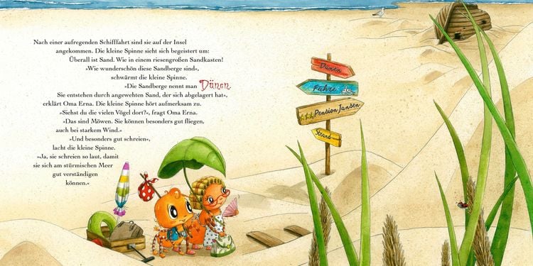 Produktbild: Die kleine Spinne Widerlich - Ausflug ans Meer (Mini-Ausgabe)