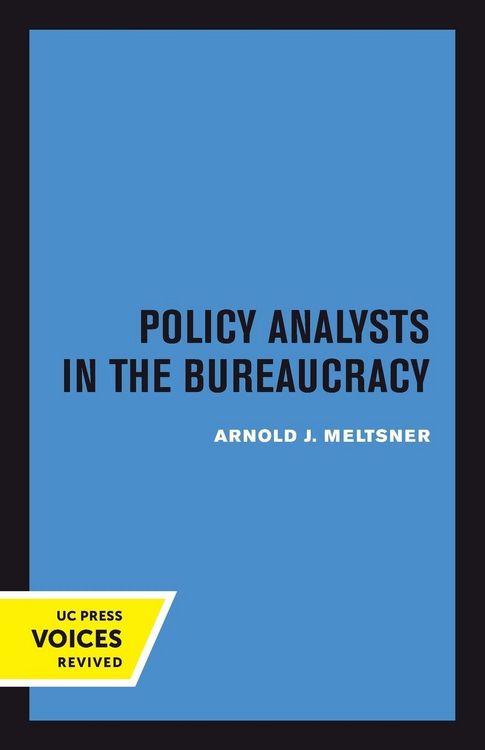 Produktbild: Policy Analysts in the Bureaucracy