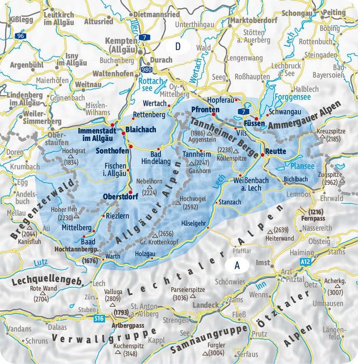 Produktbild: ROTHER Wanderbuch Wandern im Winter - Allg&auml;uer Alpen