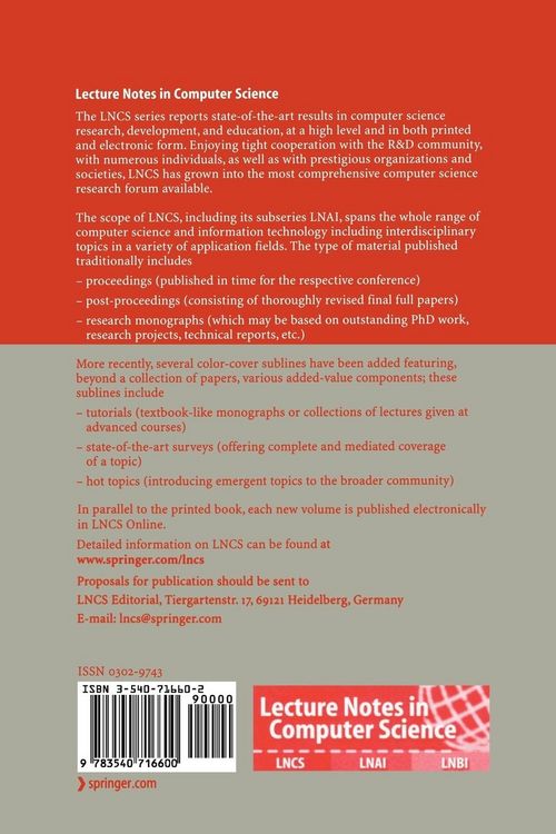 Produktbild: Databases, Information Systems, and Peer-to-Peer Computing