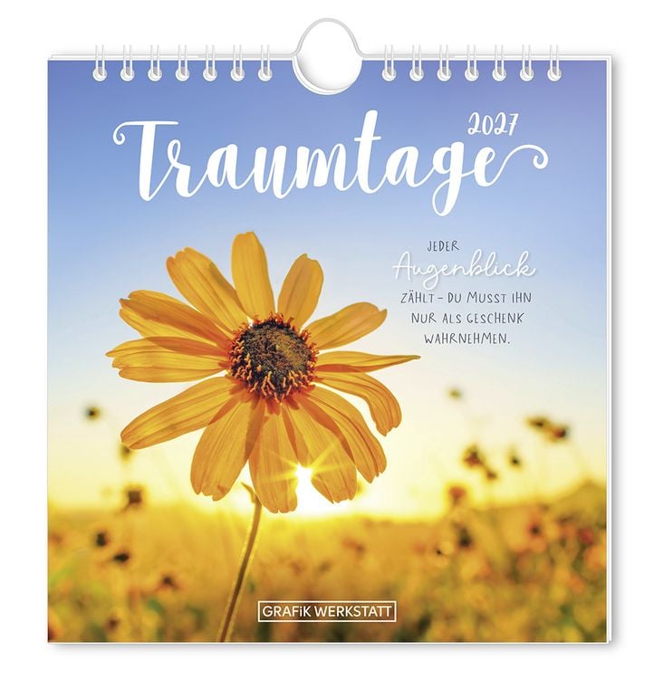 Produktbild: Postkartenkalender 2027 Traumtage