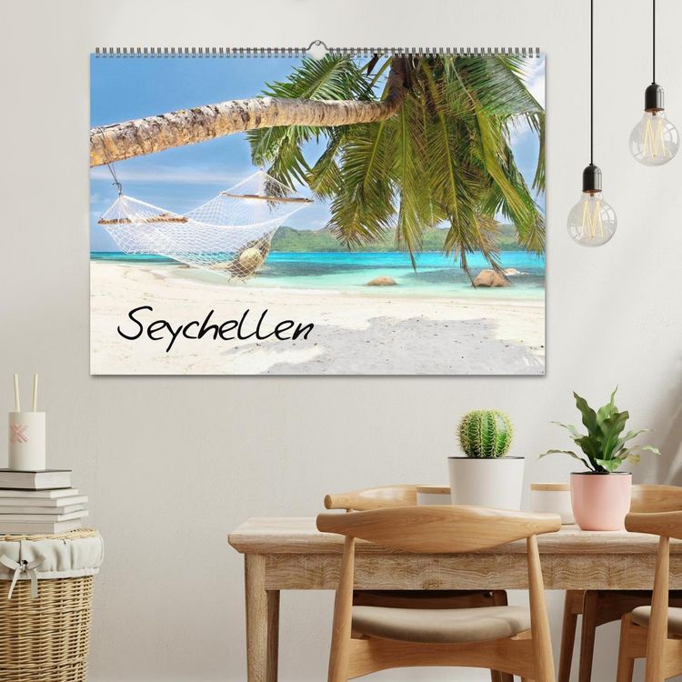 Produktbild: Seychellen (Wandkalender 2026 DIN A2 quer), CALVENDO Monatskalender