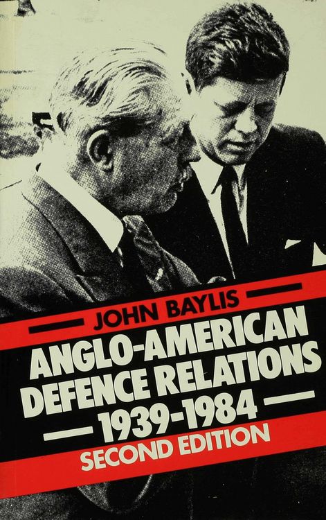 Produktbild: Anglo-American Defence Relations, 1939-84