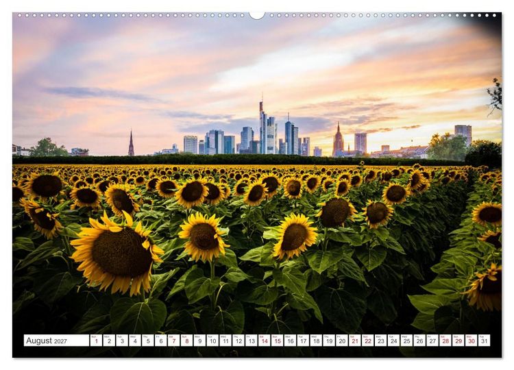 Produktbild: Frankfurt most beautiful places (Wall Calendar 2027 DIN A2 landscape), CALVENDO 12 Month Wall Calendar