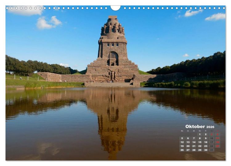 Produktbild: 1000 Jahre Leipzig (1015 - 2026) (Wandkalender 2026 DIN A3 quer), CALVENDO Monatskalender
