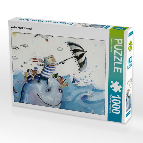 Produktbild: CALVENDO Puzzle Voller Kraft voraus! | 1000 Teile Lege-Gr&ouml;&szlig;e 64x48cm Foto-Puzzle f&uuml;r gl&uuml;ckliche Stunden