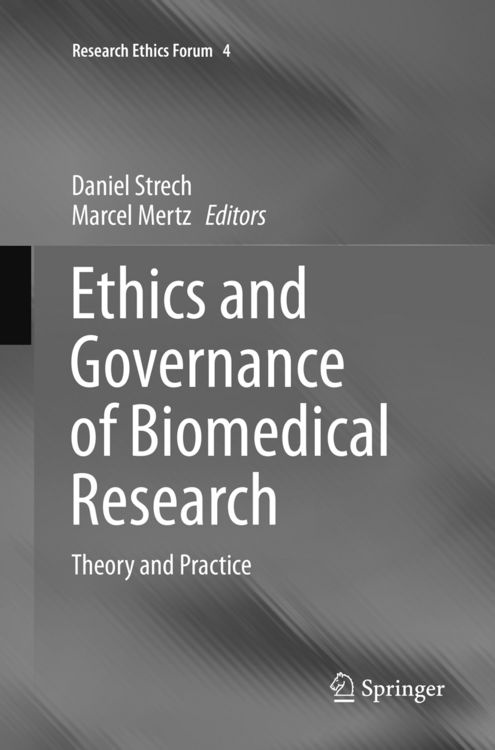 Produktbild: Ethics and Governance of Biomedical Research