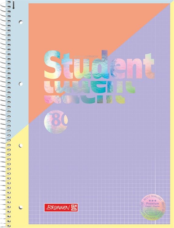 Produktbild: Brunnen Collegeblock A4 90g Lin 28 Intoxicate
