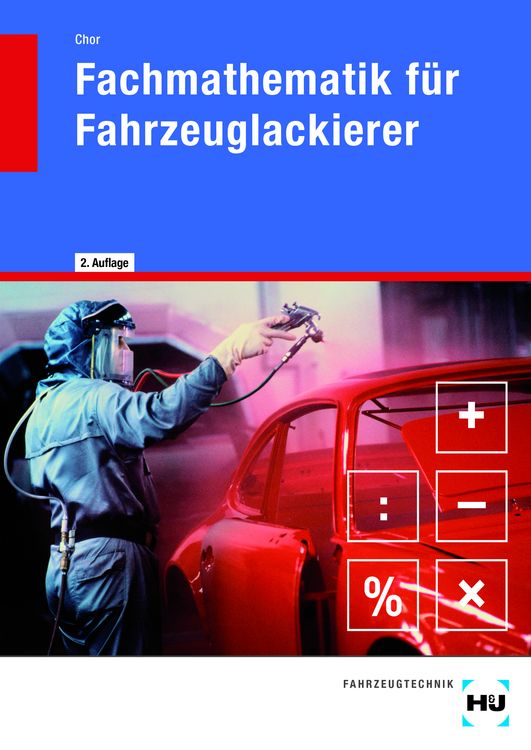 Produktbild: Fachmathematik f&uuml;r Fahrzeuglackierer