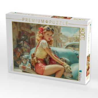 Produktbild: CALVENDO Puzzle Retro-&Auml;sthetik | 1000 Teile Lege-Gr&ouml;&szlig;e 64x48cm Foto-Puzzle f&uuml;r gl&uuml;ckliche Stunden