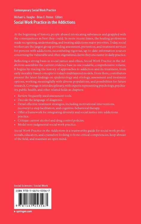 Produktbild: Social Work Practice in the Addictions