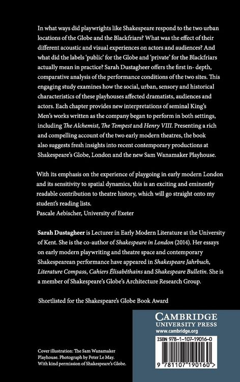 Produktbild: Shakespeare's Two Playhouses