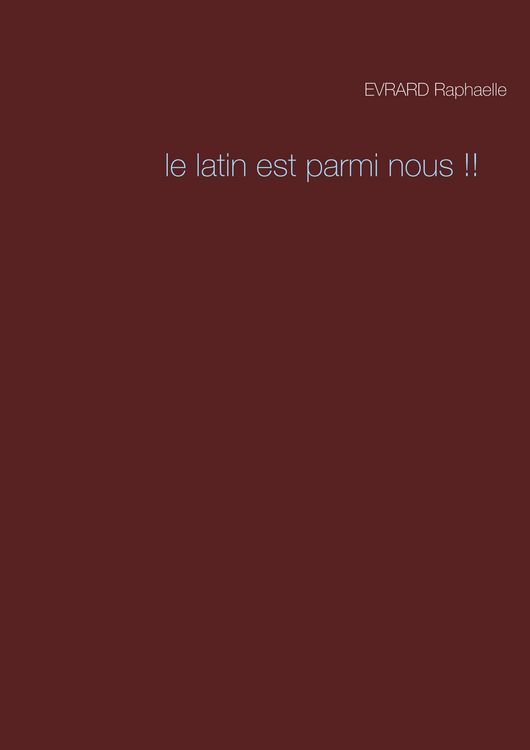 Produktbild: Le latin est parmi nous !!